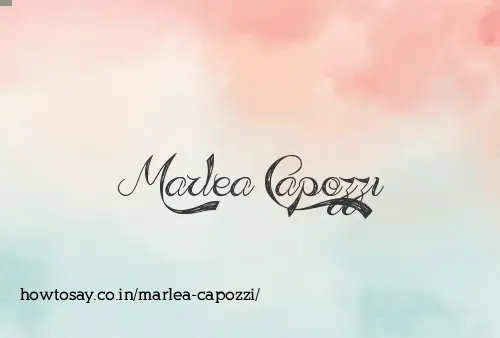 Marlea Capozzi