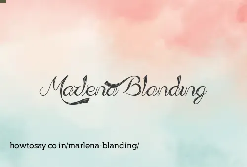 Marlena Blanding