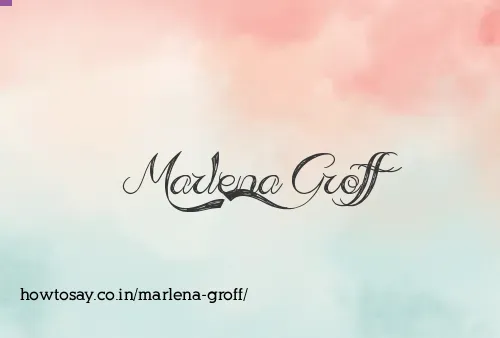 Marlena Groff