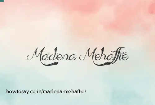 Marlena Mehaffie