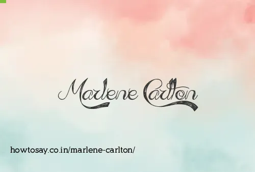 Marlene Carlton