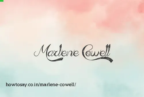Marlene Cowell