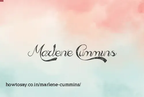 Marlene Cummins