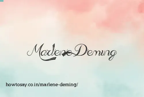 Marlene Deming