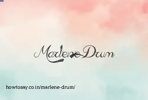 Marlene Drum