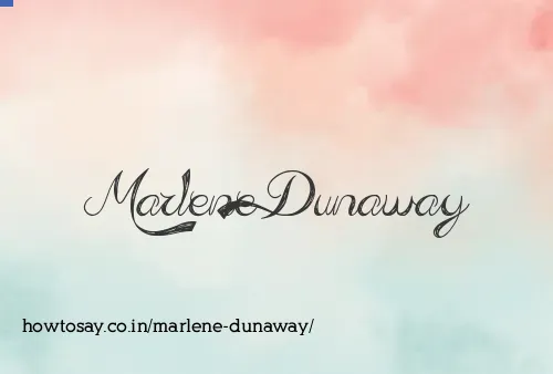 Marlene Dunaway