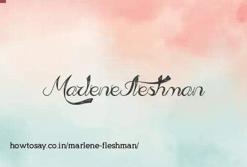 Marlene Fleshman