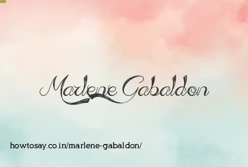Marlene Gabaldon