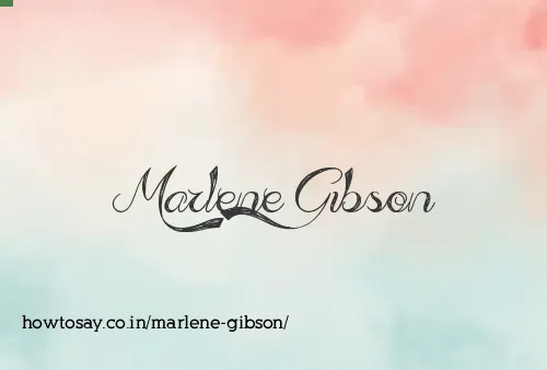 Marlene Gibson