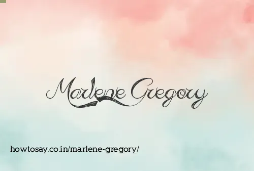 Marlene Gregory