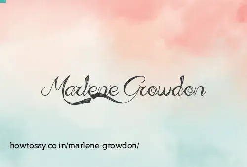 Marlene Growdon