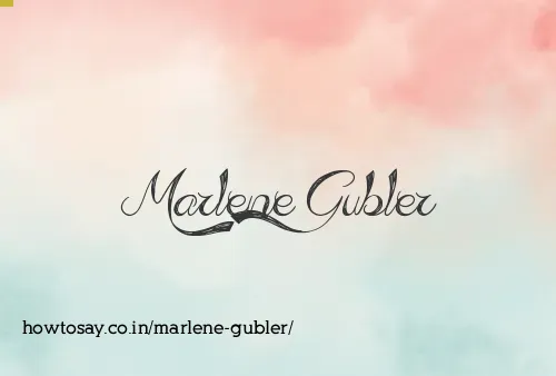 Marlene Gubler