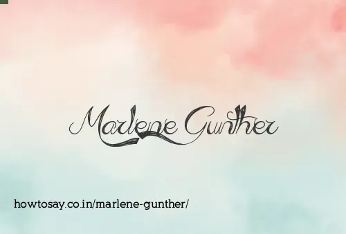 Marlene Gunther