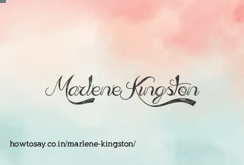 Marlene Kingston