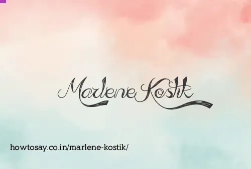 Marlene Kostik