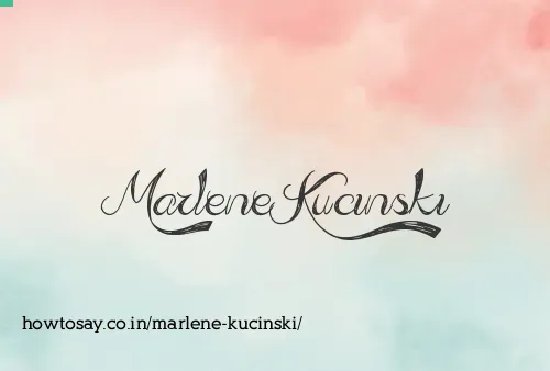 Marlene Kucinski