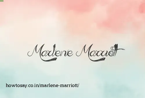 Marlene Marriott