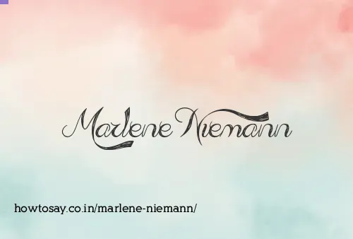 Marlene Niemann