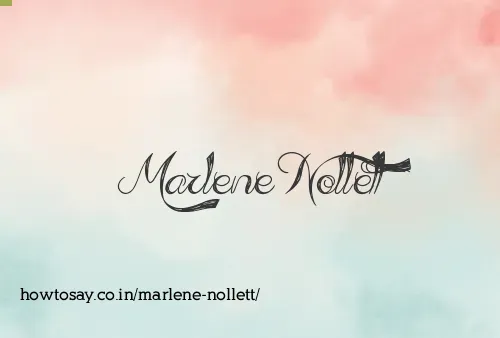 Marlene Nollett