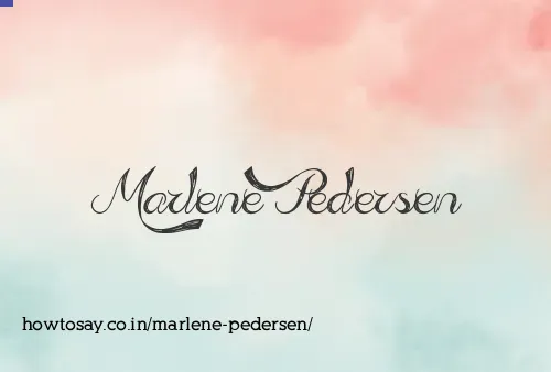 Marlene Pedersen