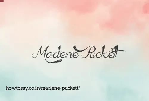 Marlene Puckett
