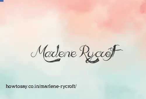 Marlene Rycroft