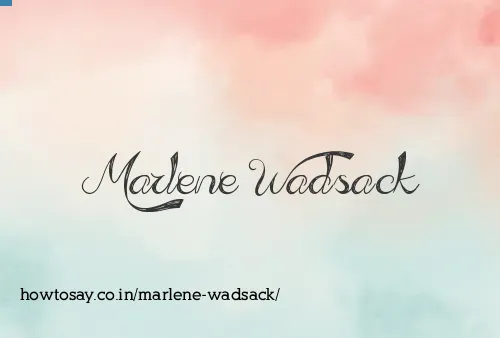 Marlene Wadsack