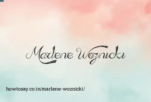 Marlene Woznicki