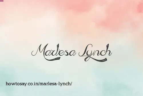 Marlesa Lynch