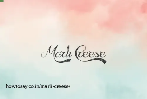 Marli Creese