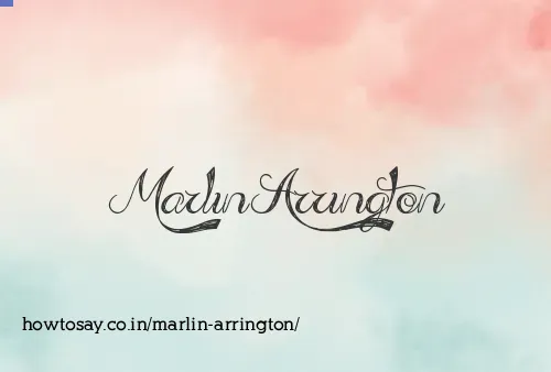Marlin Arrington