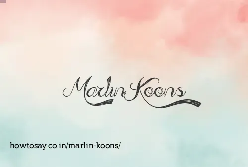 Marlin Koons