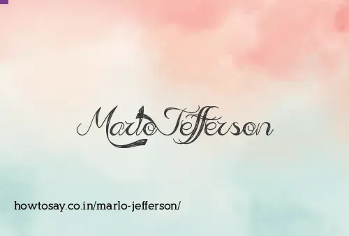 Marlo Jefferson
