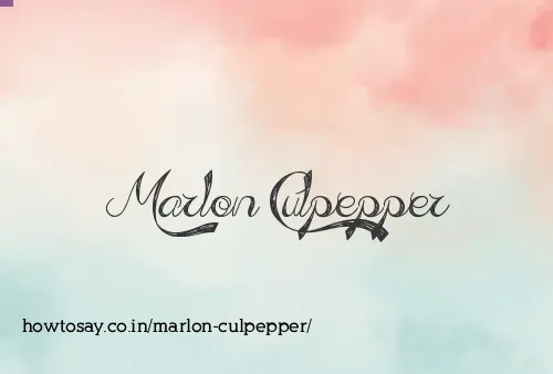 Marlon Culpepper