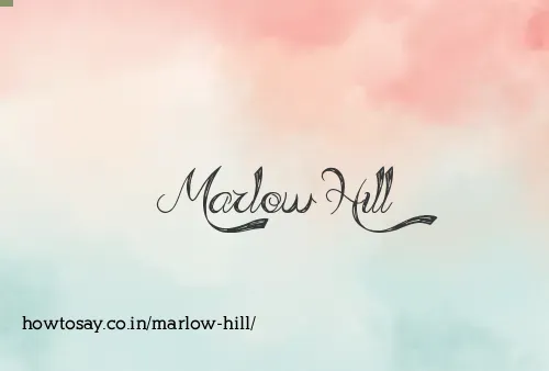 Marlow Hill