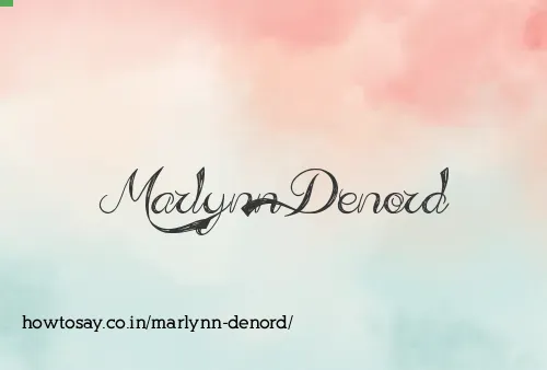 Marlynn Denord