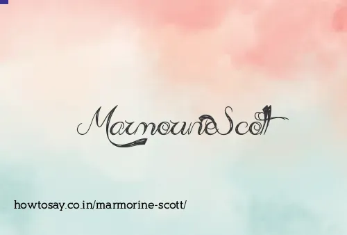 Marmorine Scott