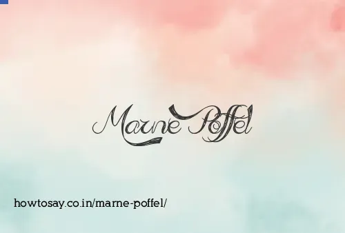 Marne Poffel