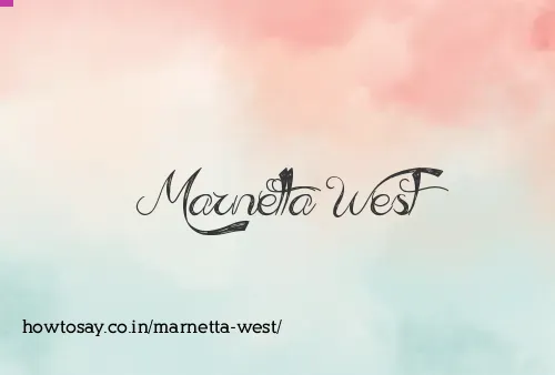 Marnetta West