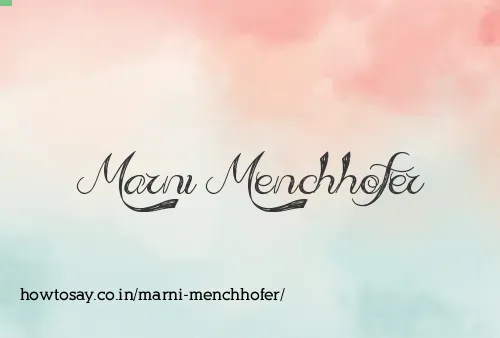 Marni Menchhofer