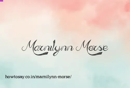 Marnilynn Morse