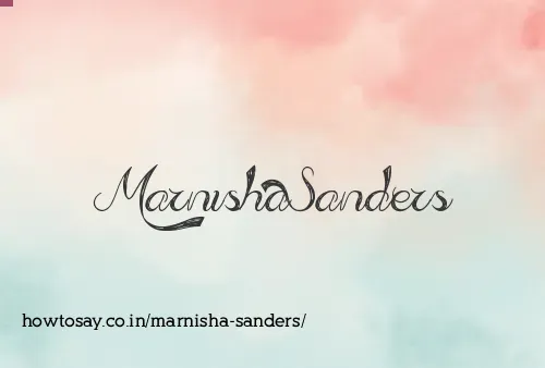 Marnisha Sanders