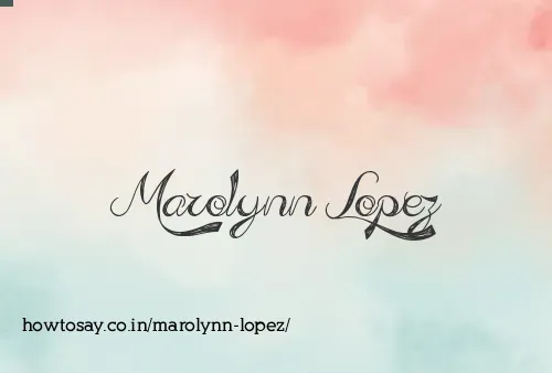 Marolynn Lopez