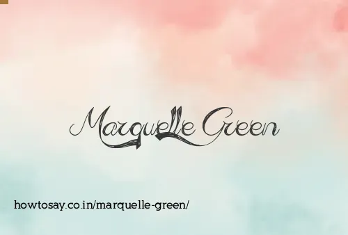 Marquelle Green