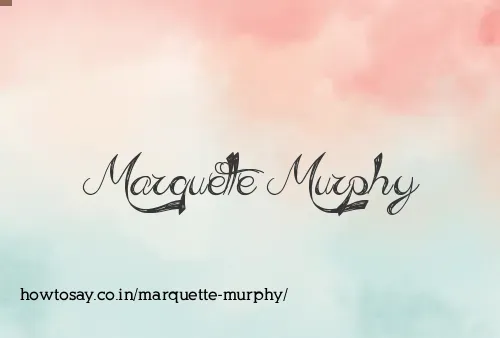 Marquette Murphy