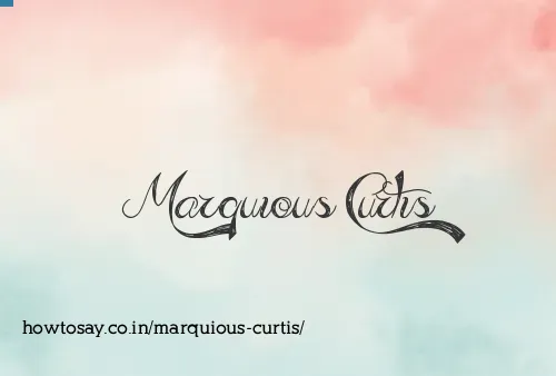 Marquious Curtis