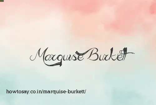 Marquise Burkett