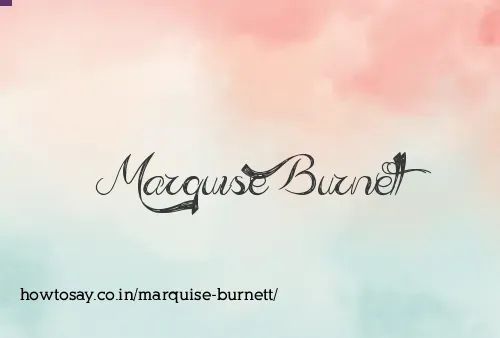 Marquise Burnett