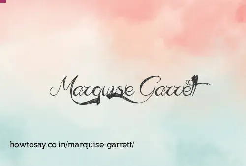 Marquise Garrett