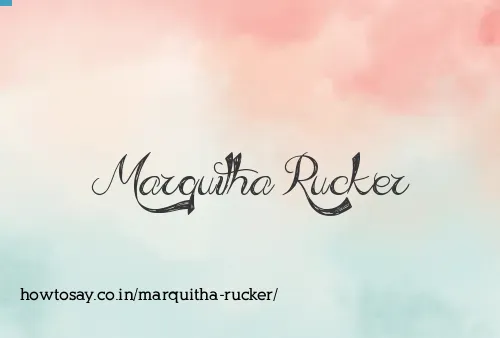Marquitha Rucker